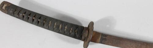 A Japanese samurai sword