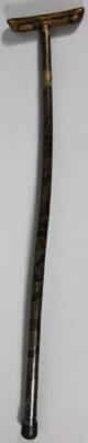 A 20thC hardwood walking stick - 2