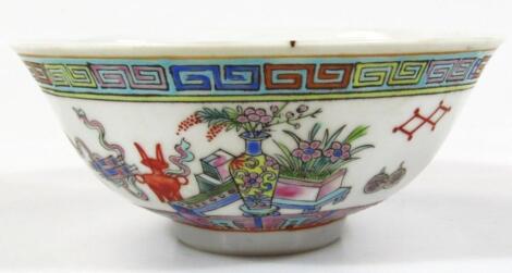 A Chinese porcelain bowl