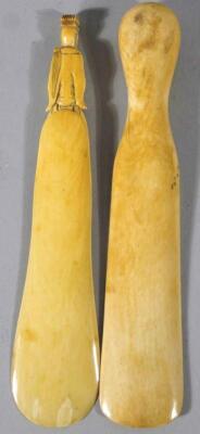 Two Chinese ivory scoops - 3