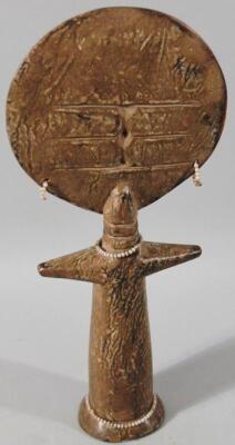 A 20thC carved tribal figure - 2