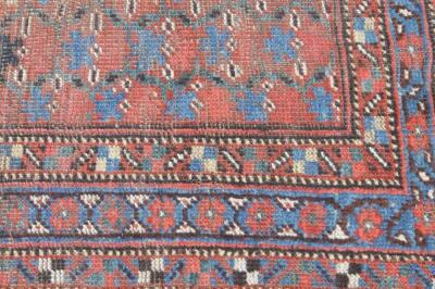 A late 19thC Persian carpet runner - 2