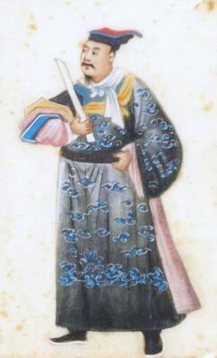 Chinese Republic School. Figure in flowing robes - 3