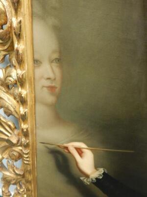 After Elizabeth Vigee Le Brun & possibly by Lucchesi (19thC). Self portrait of the artist - 5