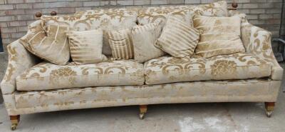 A modern Duresta Knowle type sofa