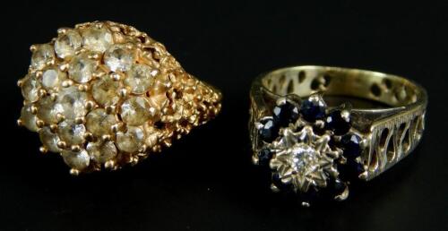 Two dress rings