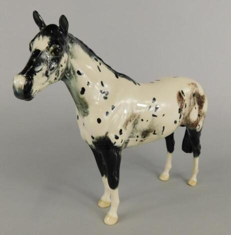 A Beswick Appaloosa stallion