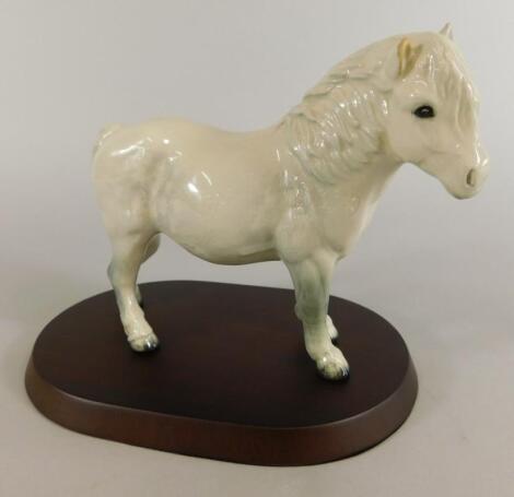 A Beswick model of a grey pony