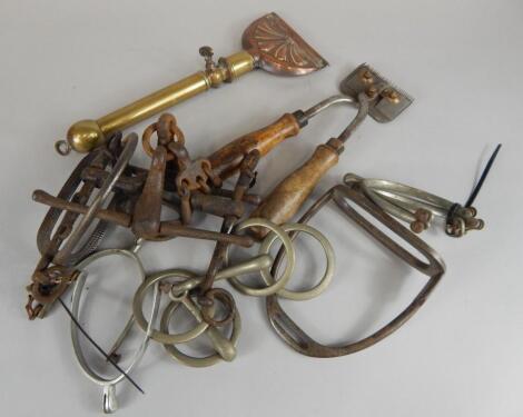 Various horse related items