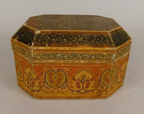An early 20thC Indian box