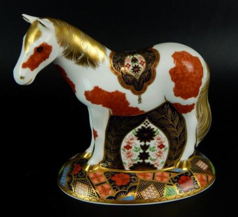 A Royal Crown Derby Falabella paperweight