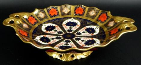 A Royal Crown Derby Old Imari pattern comport