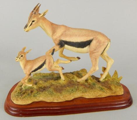 A Border Fine Arts Gazelle model