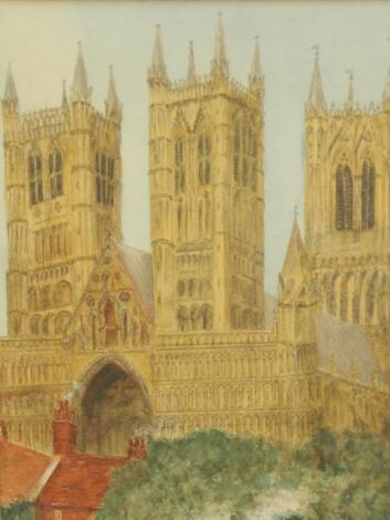 G. S. Stephenson (19th/20thC). Lincoln Cathedral