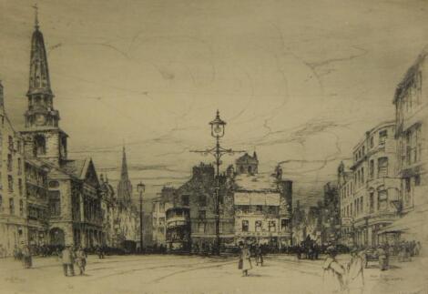 Charles G L Phillips (20thC). High Street Dundee