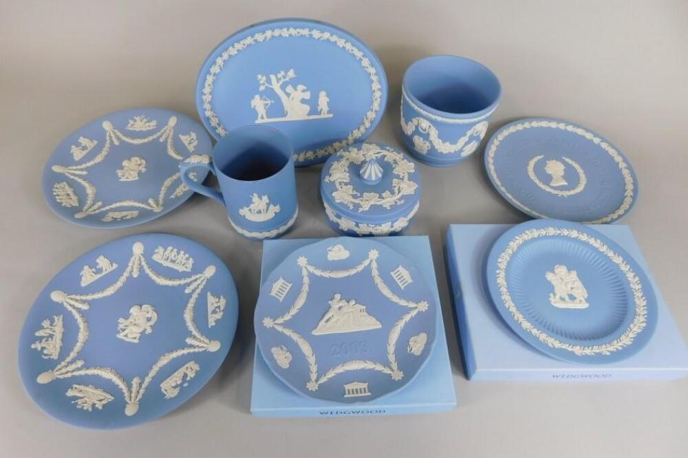 Wedgewood Blue Jasperware hotsell Lot for sale