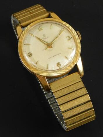 A Tudor gold plated gents wristwatch