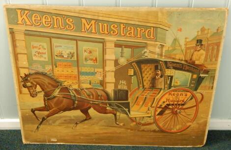 A Keen's mustard advertising sign