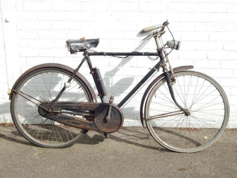 A Raleigh vintage gents bicycle.