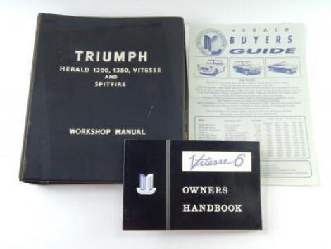 A Triumph Workshop Manual for Herald 1200