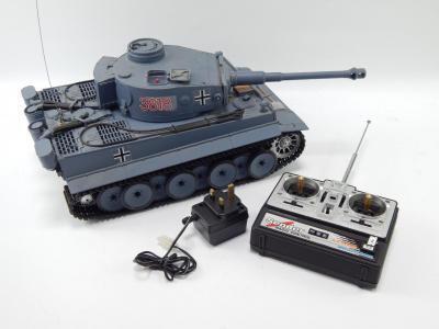 A Chinese remote control model of a WWII German battle tank