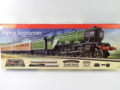 A Hornby dublo Flying Scotsman train set