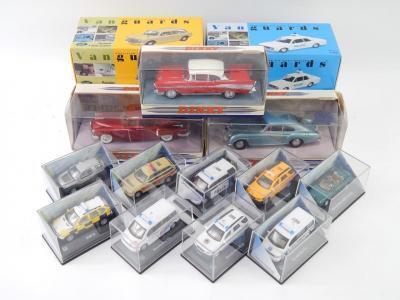 Three Matchbox Dinky Collection vintage cars