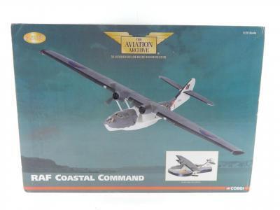 A Corgi Aviation die cast model of Catalina Flying Boat