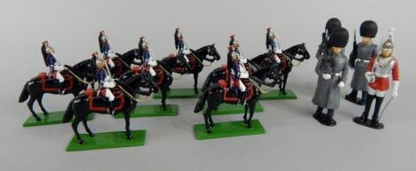 Various Britain's equestrian soldiers