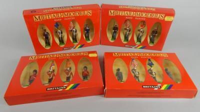 Various Britains metal models figures