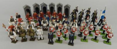 Various Britains soldiers