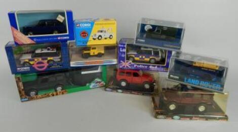 Various modern die cast