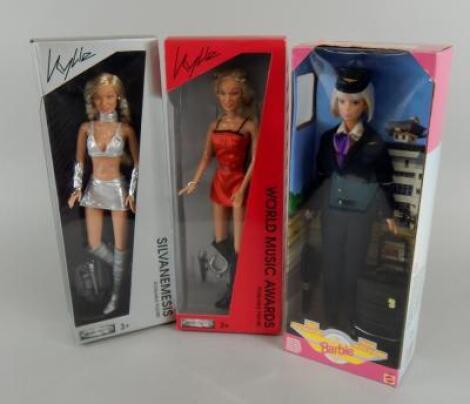 A Jakks Pacific Kylie Minogue posable figure