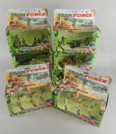 Various Britains Task Force plastic front sets