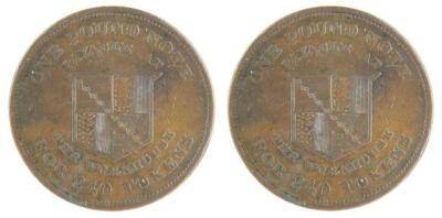 A Birmingham One Penny token 1813