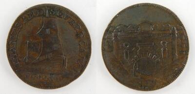 A Thames and Severn Canal halfpenny 1795