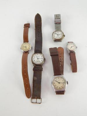 Various wristwatches