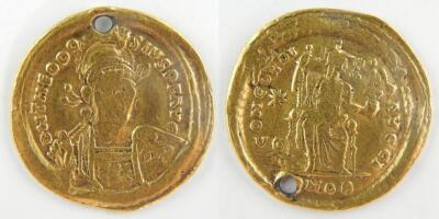 Theodosius II (AD 402-450) Solidus