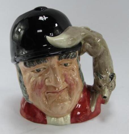 A Royal Doulton large character jug modelled as Gone Away