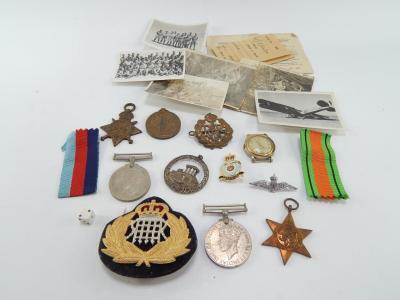 A 1914-19 Star and Victory Medal to Pte W Norris