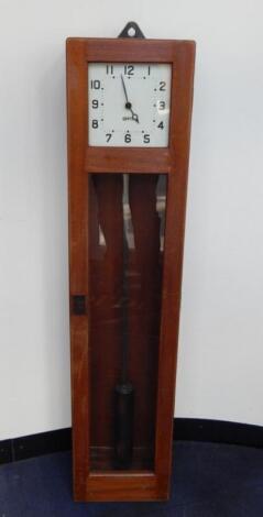 A Gents of Leicester pul-synetic impulse clock