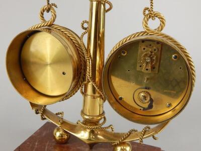 A novelty clock and barometer - 2