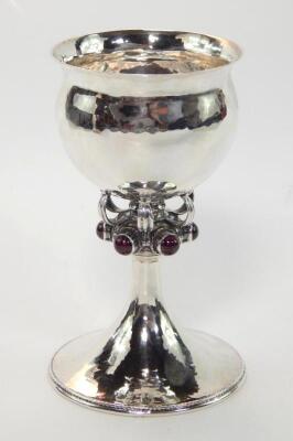 A Ramsden & Carr silver chalice