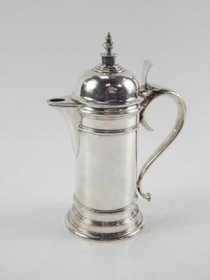 A George V silver coffee pot