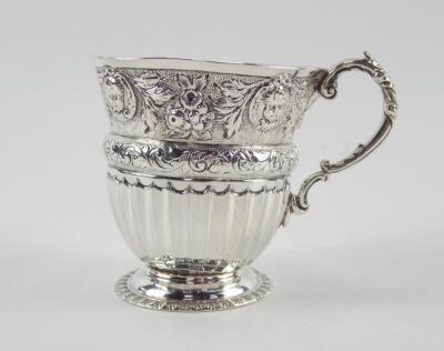 A Victorian silver cup