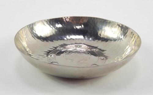 A Lakeland Rural Industries stainless steel dish