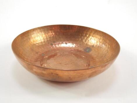 A Lakeland Rural Industries copper dish