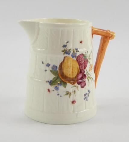 A Royal Worcester porcelain cream jug