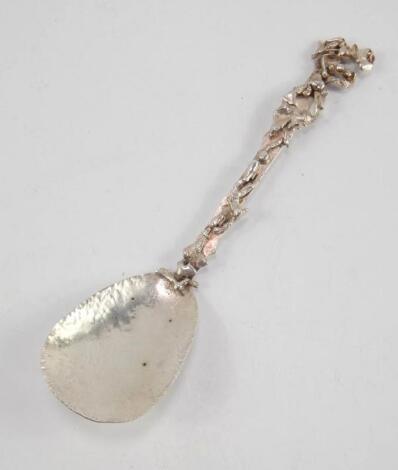 A Robert Stone modernist silver spoon