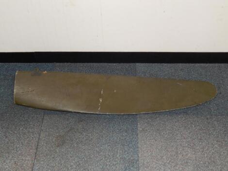 A Hurricane propeller blade